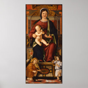 “The Virgin and Child” art poster 2