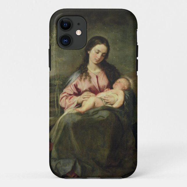 The Virgin and Child Case-Mate iPhone Case (Back)