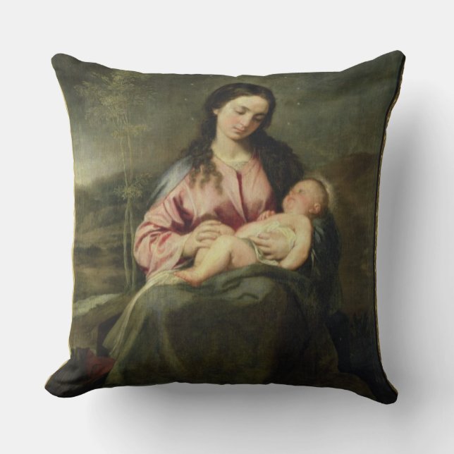 The Virgin and Child Cushion (Front)