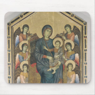 The Virgin and Child in Majesty Mouse Pad