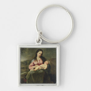 The Virgin and Child Key Ring