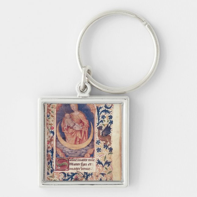 The Virgin and Child Key Ring (Front)