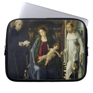 The Virgin and Child (oil) Laptop Sleeve