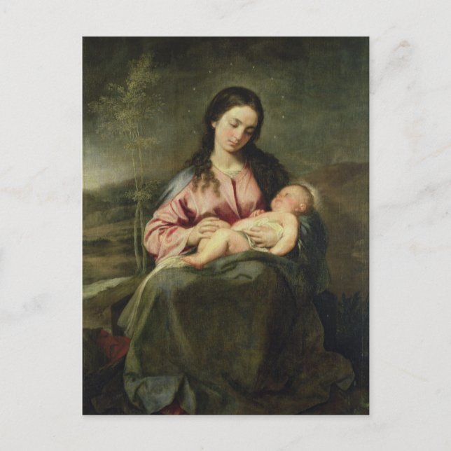 The Virgin and Child Postcard (Front)