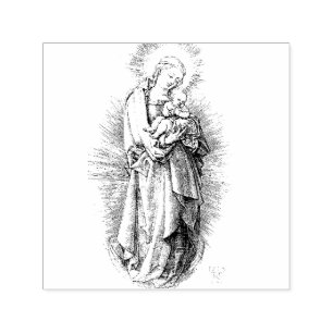 The Virgin and Child Self-inking Stamp