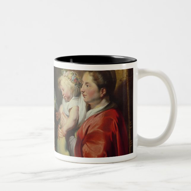 The Virgin and Child Two-Tone Coffee Mug (Right)