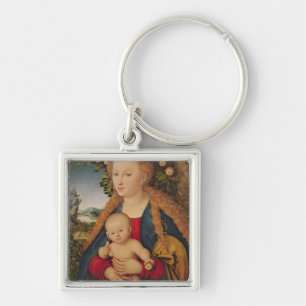 The Virgin and Child under an Apple Tree Key Ring