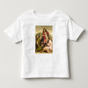 The Virgin and Child with a Saint and an Angel, c. Toddler T-Shirt