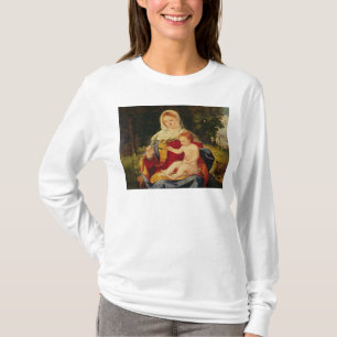 The Virgin and Child with a shoot of Olive T-Shirt
