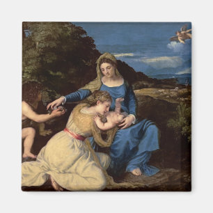 The Virgin and Child with Saints, 1532 Magnet