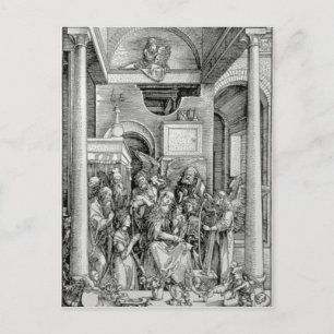 The Virgin and Child with Saints Postcard
