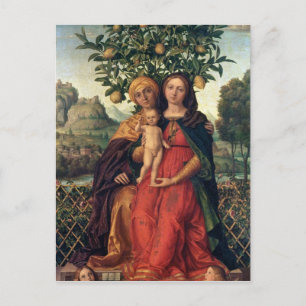The Virgin and Child with St Anne, 1510-18 Postcard