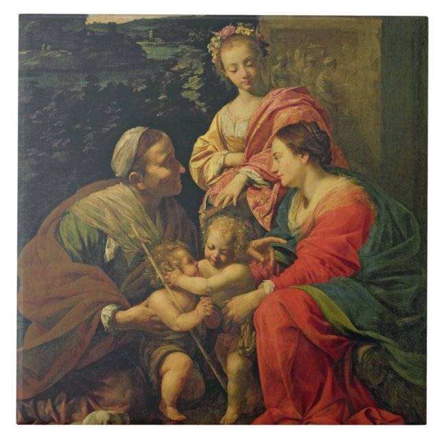 The Virgin and Child with St. Elizabeth, the Infan Tile (Front)