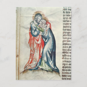 The Virgin and Christ, from the Passion of Postcard