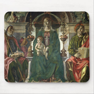 The Virgin and Saints, 1474 Mouse Pad