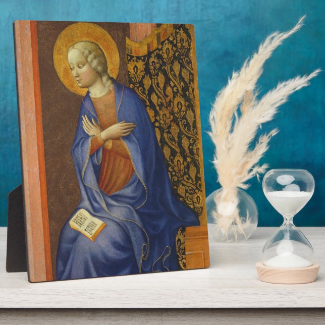 The Virgin Annunciate, c. 1430 (tempera on panel) Plaque (Side)