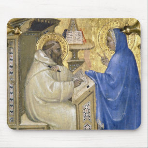 The Virgin appearing to St. Bernard, detail from a Mouse Pad