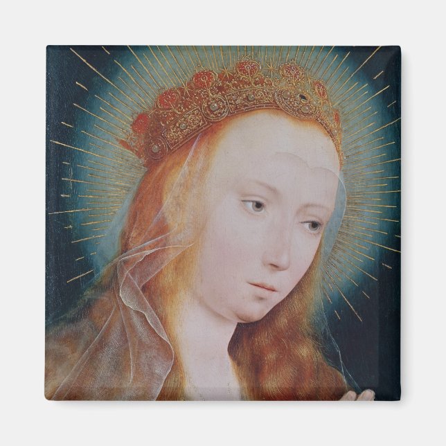 The Virgin at Prayer Magnet (Front)