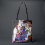 The Virgin by Gustav Klimt Fine Art Tote Bag<br><div class="desc">Die Jungfrau - The Virgin or The Maiden is a popular oil painting by Austrian Symbolist & Art Nouveau Artist Gustav Klimt,  1913.  Fine art tote bags.</div>
