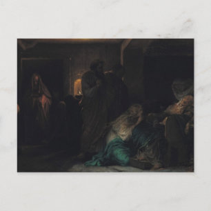 The Virgin Fainting, 1856 Postcard