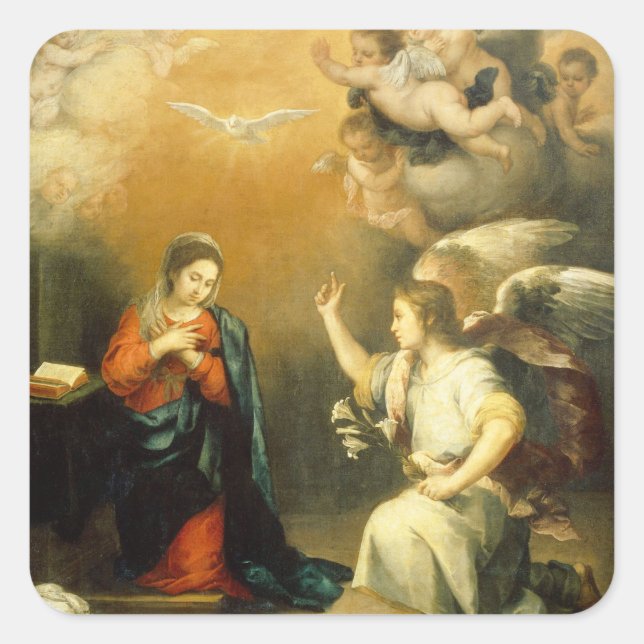 The Virgin Holiday   Square Sticker (Front)