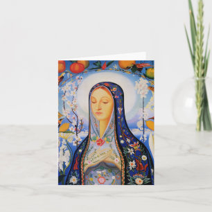 The Virgin - Joseph Stella Card