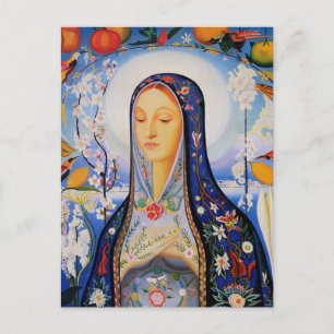 The Virgin - Joseph Stella Postcard