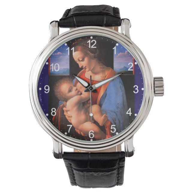 The Virgin Mary Breastfeeding The Christ Child-324 Watch (Front)