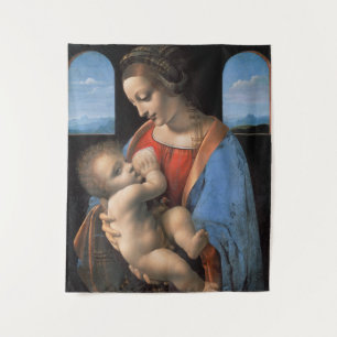 The Virgin Mary Breastfeeding The Christ Child Tapestry