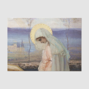 “The Virgin Mary” by Mikhail Nesterov Tissue Paper