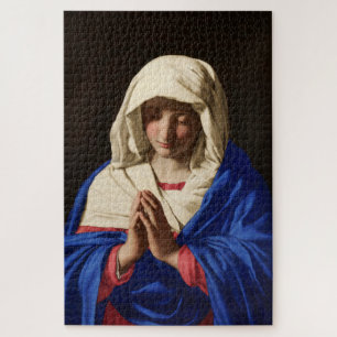 The Virgin Mary in Prayer Jigsaw Puzzle