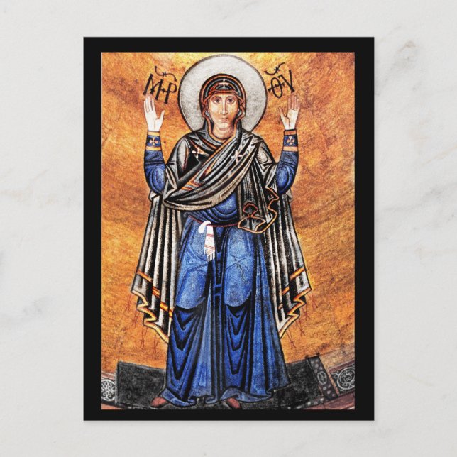 The Virgin Mary Oran Postcard (Front)