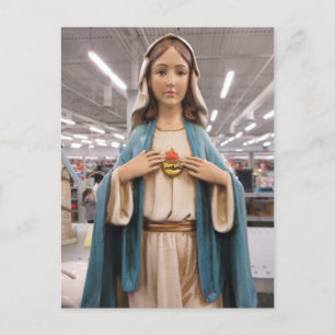 The Virgin Mary Postcard