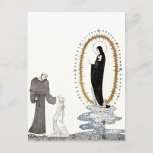 The Virgin Mary Returns the Young Queen's Babies Postcard