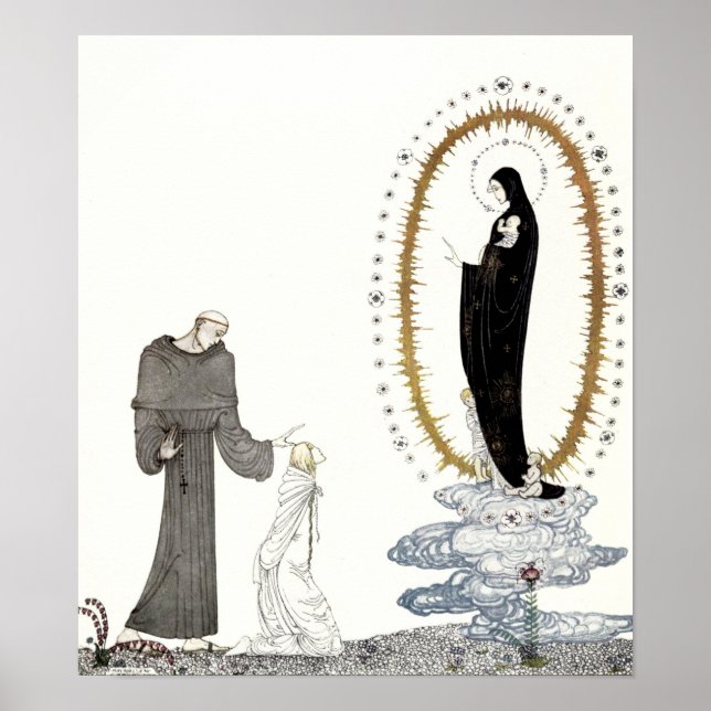 The Virgin Mary Returns the Young Queen's Babies Poster (Front)