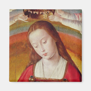 The Virgin Mary with her Crown Magnet