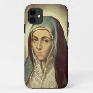 The Virgin Mourning (oil on canvas) iPhone 11 Case