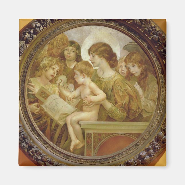 The Virgin of the Angels Magnet (Front)