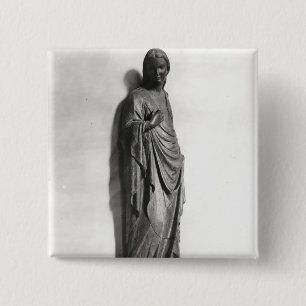 The Virgin of the Annunciation 15 Cm Square Badge