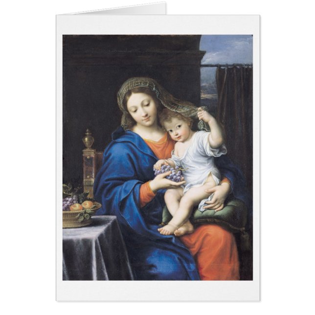 The Virgin of the Grapes, 1640-50 (Front)