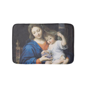 The Virgin of the Grapes, 1640-50 Bath Mat