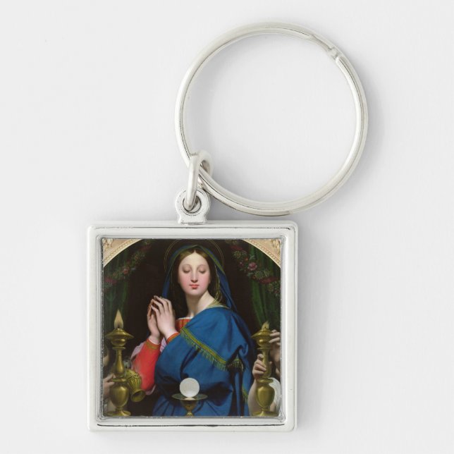 The Virgin of the Host, 1854 Key Ring (Front)
