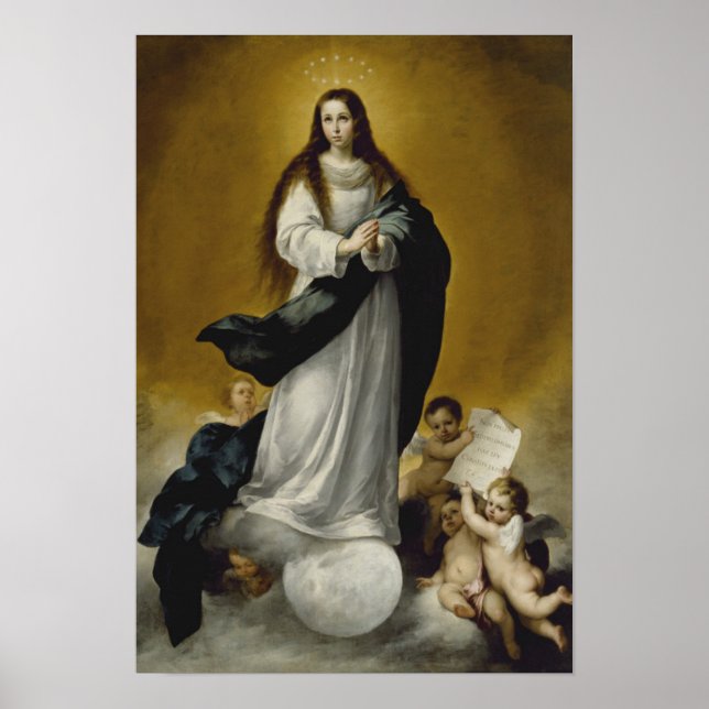 The Virgin of the Immaculate Conception Poster (Front)