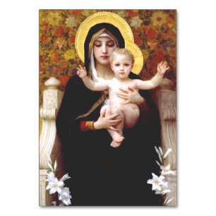 The Virgin of the Lilies Table Number
