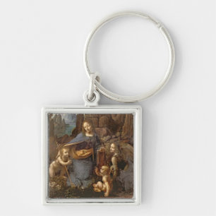 The Virgin of the Rocks Key Ring