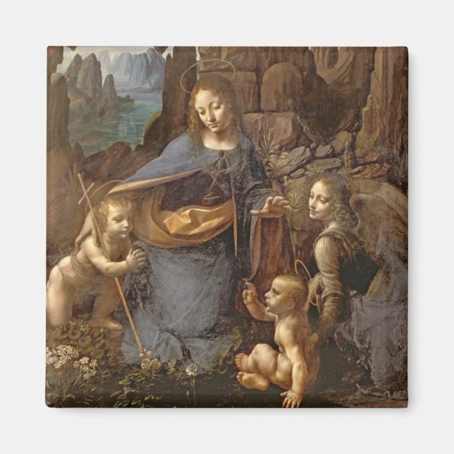 The Virgin of the Rocks Magnet (Front)