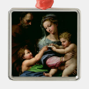 The Virgin of the Rose, c.1518 Metal Tree Decoration
