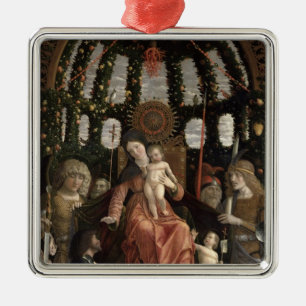 The Virgin of Victory or The Madonna and Child Metal Tree Decoration