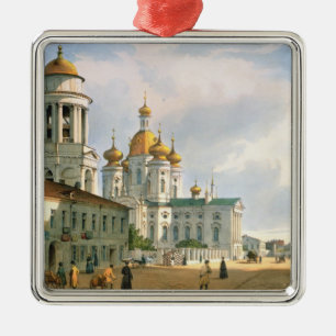 The Virgin of Vladimir Church Metal Ornament
