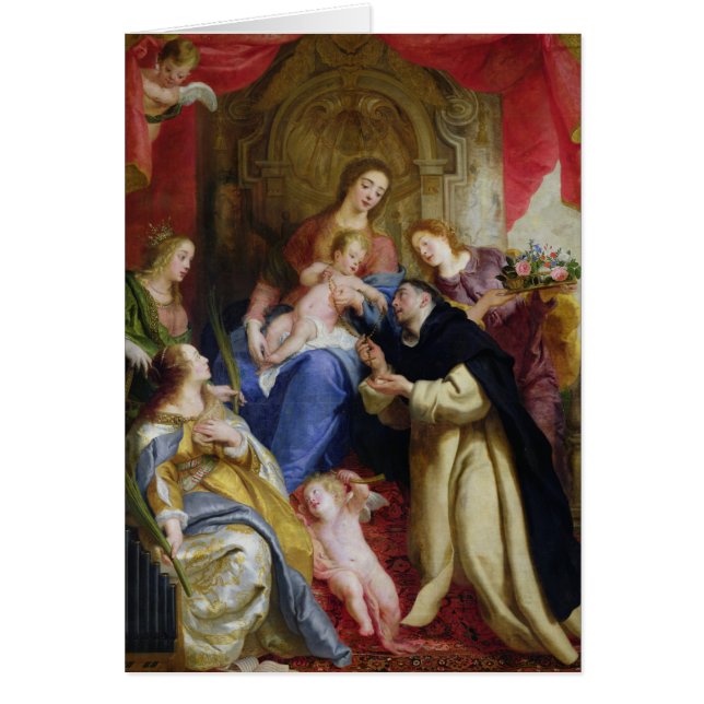 The Virgin Offering the Rosary (Front)